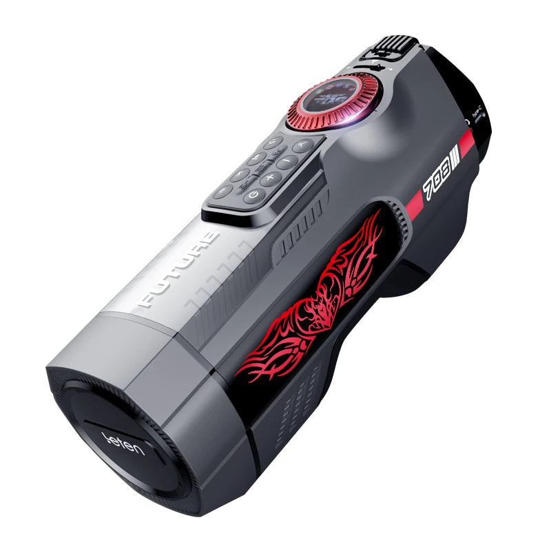 LOVE Generation Automatic Retractable Heating Male Masturbator Thunderstorm III with Voice Feature Sexy Adult Toys