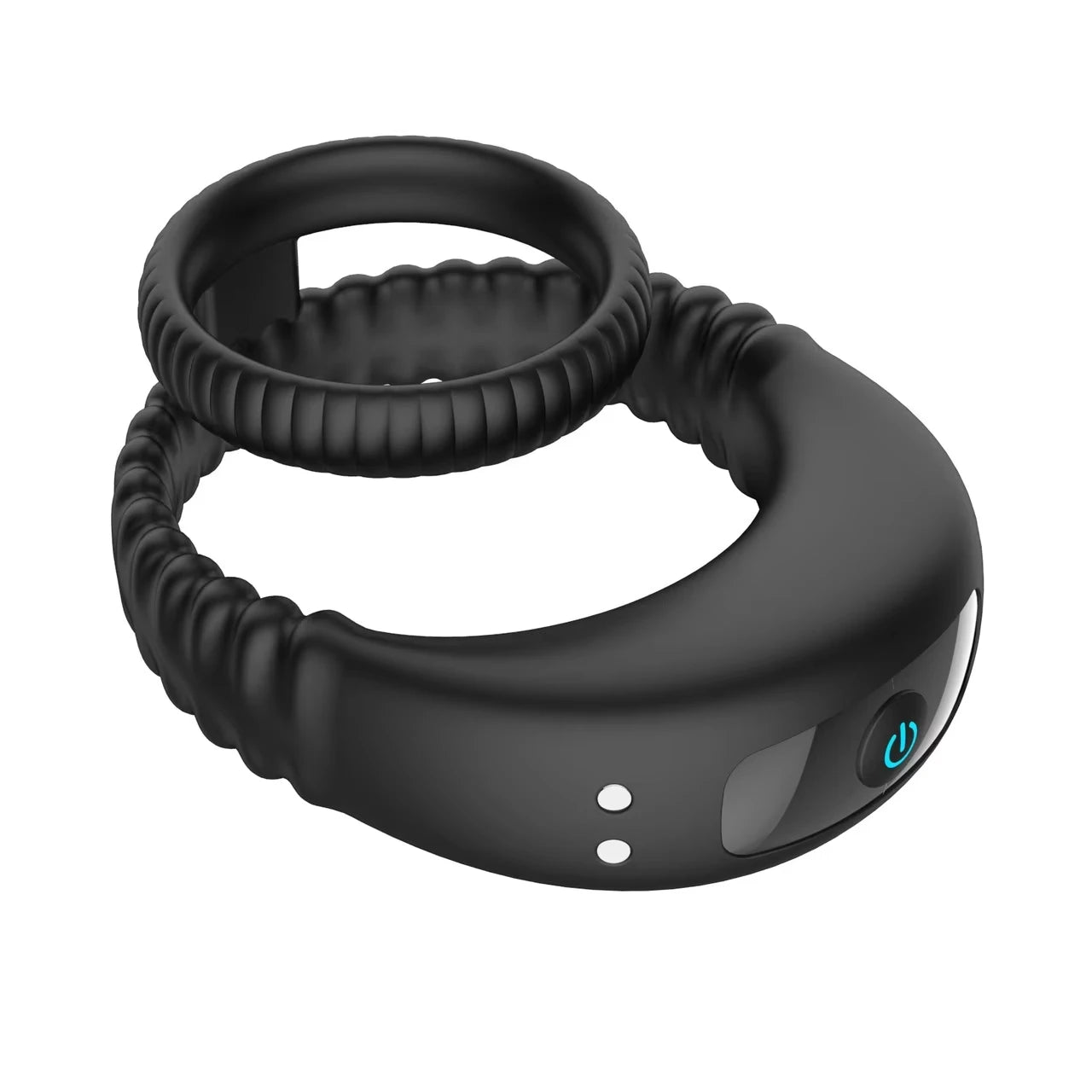 Lock Essence Double Ring USB Charging Vibration Massage Delay Ring Male Masturbator BDSM Toys HUAWEN Brand