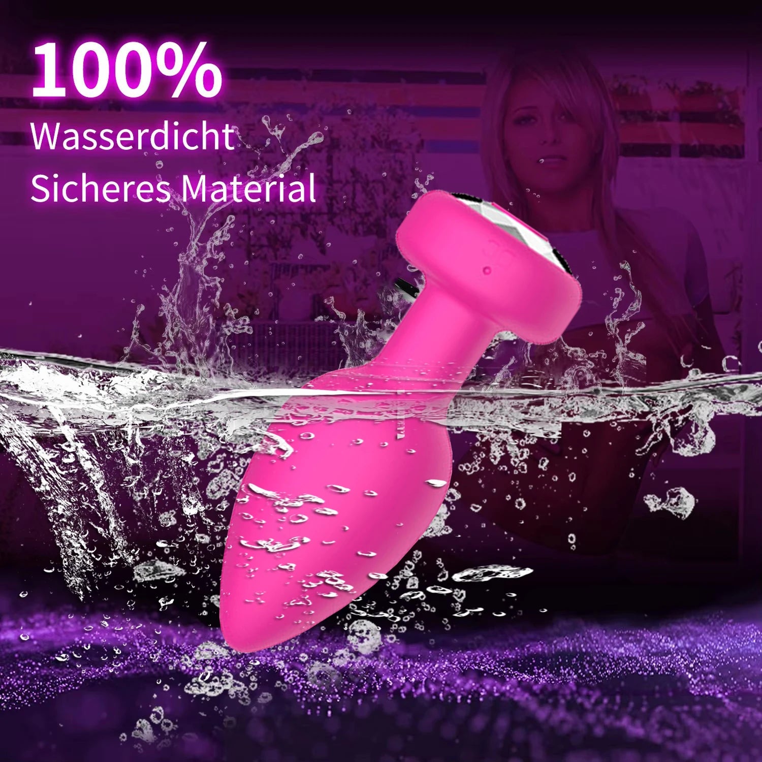 1PC Wireless Control Anal Vibrator Butt Plug Men Prostate Massager Stimulator Female Masturbator Adult Sex Toys for Women Gay