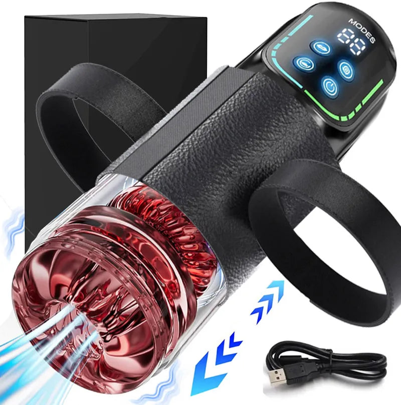 Telescopic Rotation Masturbator Cup Vagina Masturbation Blowjob Adults Sex Toys for Men Male Piston Automatic Mastubator