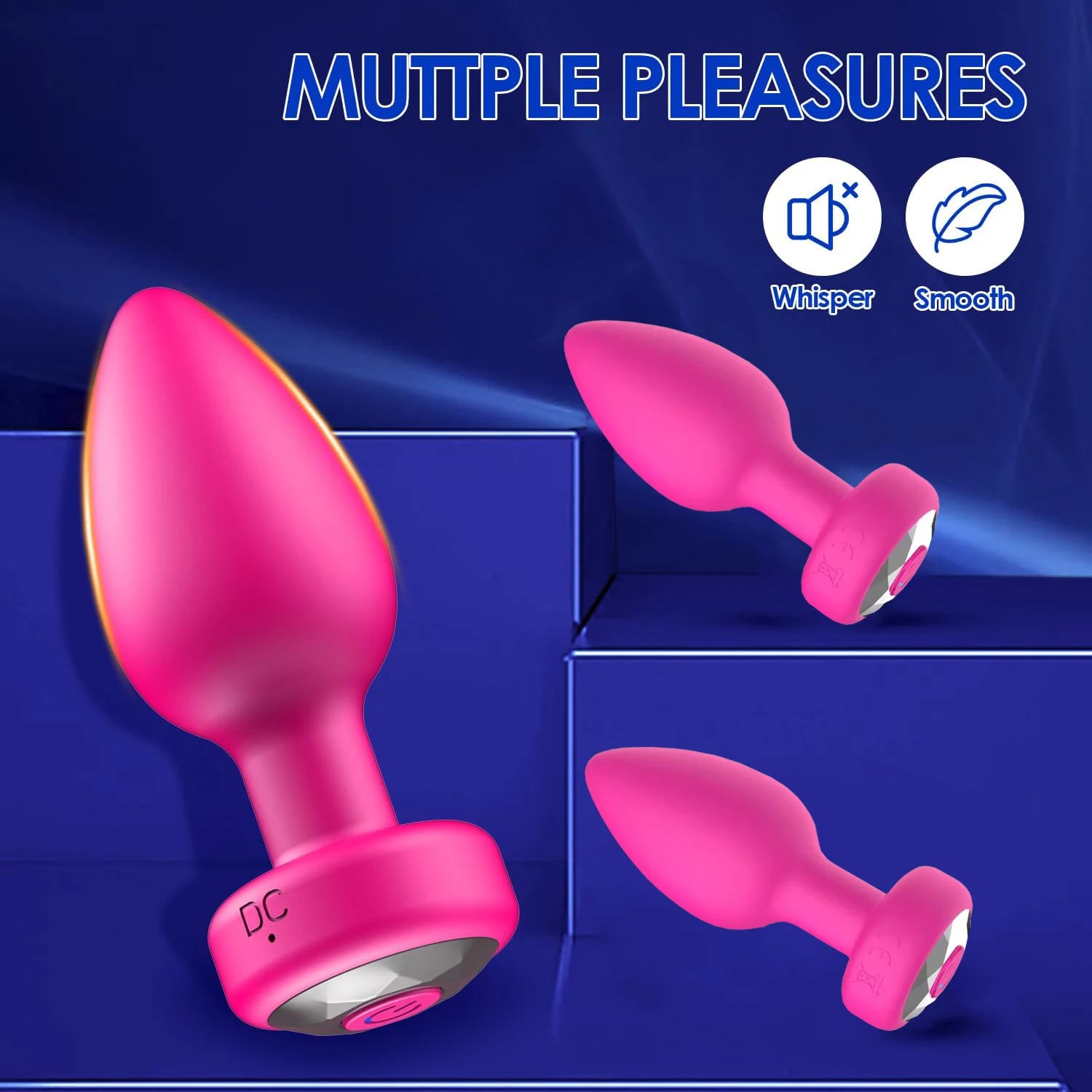 1PC Wireless Control Anal Vibrator Butt Plug Men Prostate Massager Stimulator Female Masturbator Adult Sex Toys for Women Gay