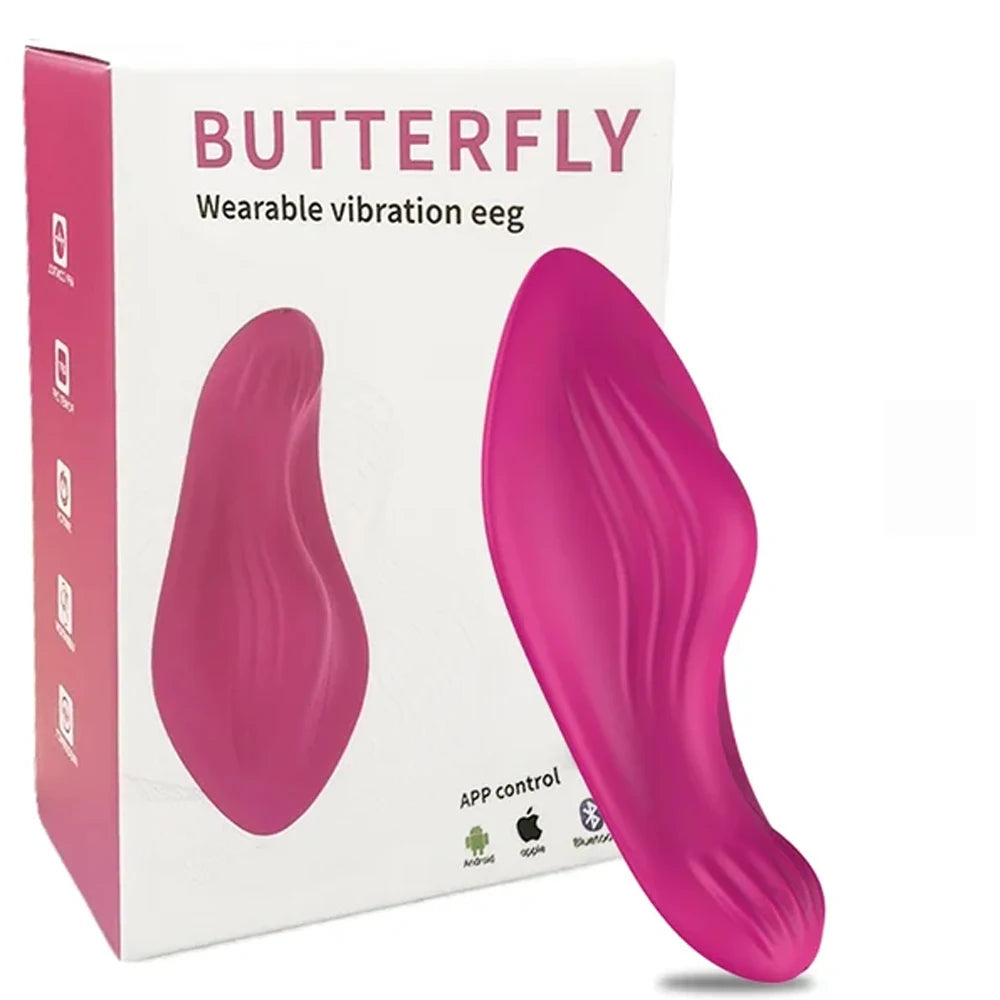 Mini Wearable Vibrator for Women Wireless APP Remote Control Vibrating Egg Clitoris Stimulator Female Adult Sex Toys for Couples